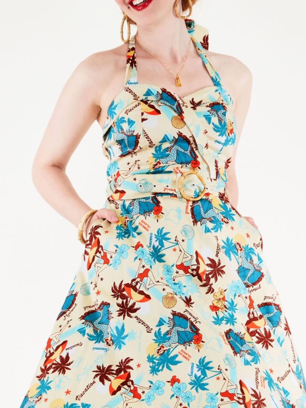 Voodoo Vixen Ella Halter Dress